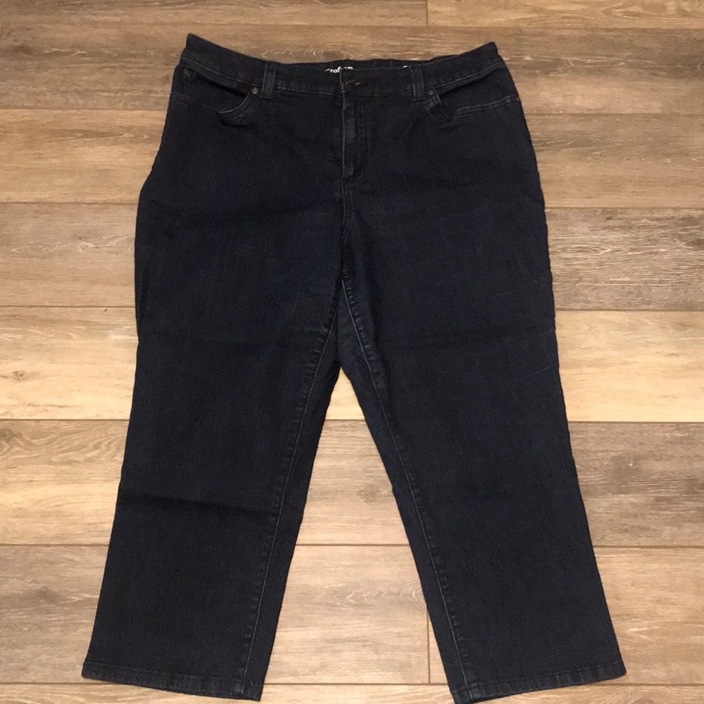 Croft & Barrow Classic Fit Capris 16 Stretch Plus